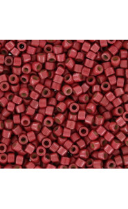 Miyuki delica Beads 11/0 - Duracoat galvanized matted light cranberry DB-1841F